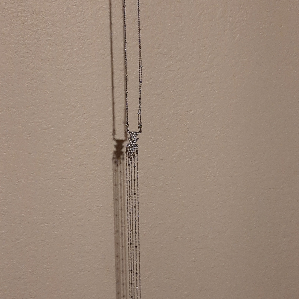 Slate Lilly Lariat Necklace (Rocksbox)